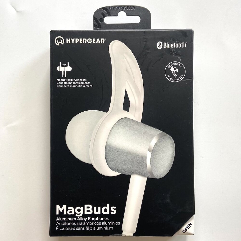 Brand NEW HyperGear MagBuds Wireless Stereo Sound Earphones